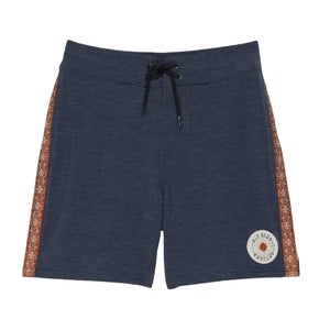 Rip Curl SWC Layday Shorts Kids 8 Navy 100% Cotton Drawstring One Pocket JZZ101