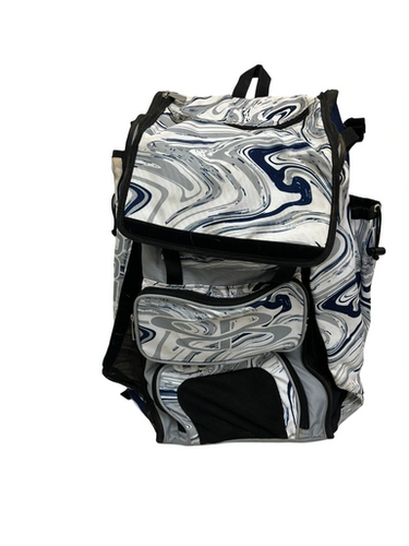 Used BoomBah BLUE/GREY BACKPACK BB/SB Player Backpack Grey 11692-S000145359