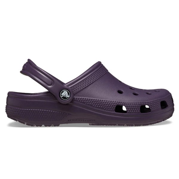 Crocs Classic 10001-5AS Clog Women's 10 Dark Iris Heel Strap Casual Shoes JZZ608