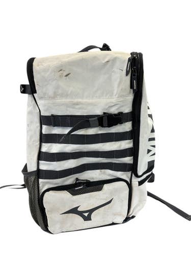 Used Mizuno BAG BB/SB Player Carry Bag White 11850-S000021714