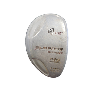 Used Dunlop SURPASS OVERSIZE Mens Hybrid Club RH 4 Hybrid 11850-S000022278
