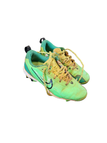 Used Nike FORCE TROUT 9 KEYSTONE BB/SB Cleats Orange Junior 05.5 11850-S000022349