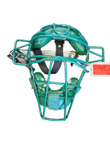 Used All-Star GREEN MASK ADULT OSFM Catchers Mask Green 11850-S000022444