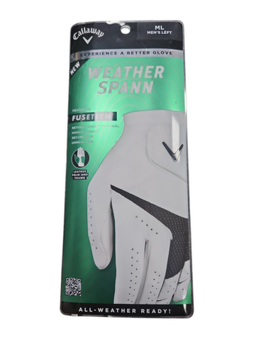 Used Callaway Mens Golf Glove None Fits all 11850-S000022647