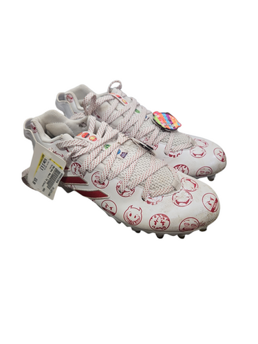 Used Adidas Adult FB Cleats White Senior 6.5 11850-S000022656
