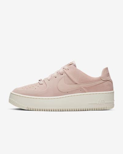 Nike Air Force 1 Sage Low AR5339-201 Women's US 9.5 Pink Platform Shoes DWA3455
