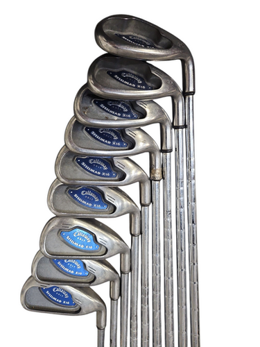 Used Callaway STEELHEAD X-16 Mens Iron Set RH 3I-SW 11850-S000021959