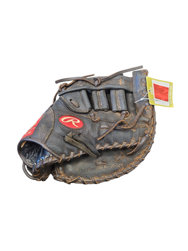 Used Rawlings PREMIUM SERIES BB/SB First Base RH Throw Black 12 1/2" 11850-S000022043