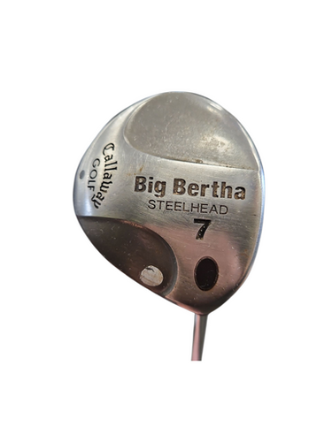 Used Callaway BIG BERTHA STEELHEAD Mens Fairway Wood RH 7 Wood 11850-S000022223