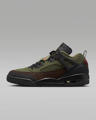 Jordan Spizike Low IH1782-200 Men's US 11 Olive Black Lifestyle Shoes DWA3462