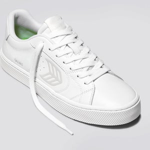 Cariuma Salvas 411301W26W Sneaker Women 7 White Leather Lifestyle Shoes HAWK1112