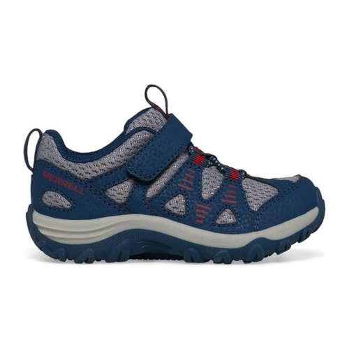 Merrell Trail Chaser II ML267853 Toddler 9 Navy Gray Mesh Hiking Shoes HAWK1157