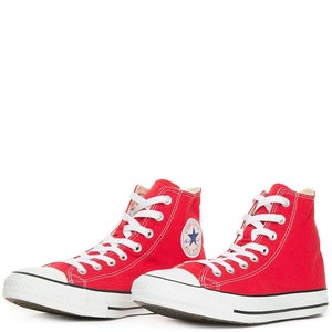 Converse Chuck Taylor All Star Kids 3 Red Canvas High Top Lifestyle Shoe HAWK964