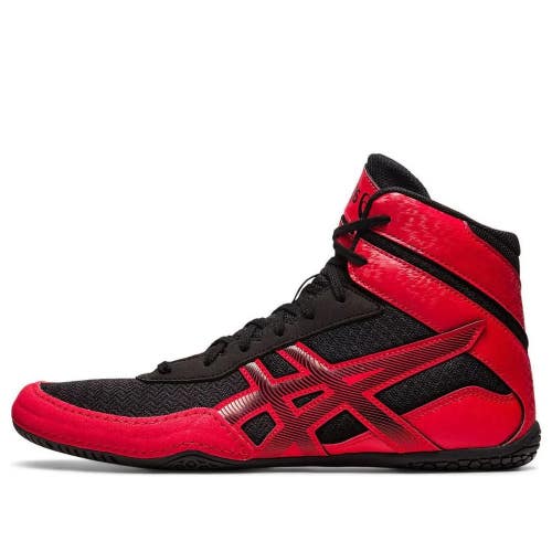 Asics Matcontrol 3 1081A053-002 Men's 12 D Black Red Wrestling Shoes HAWK1155