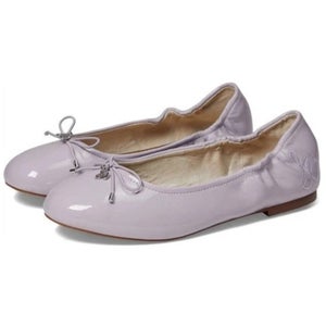 Sam Edelman Felicia I2893S5-503 Ballet Flat Girls US 4 Purple Slip-On HAWK1205