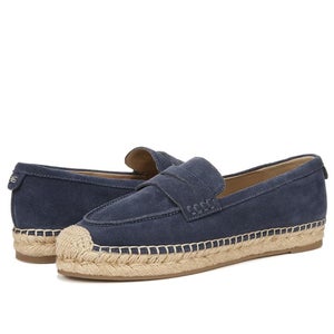 Sam Edelman Kai Loafers Women's US 8 Hudson Blue Moc Toe Espadrille HAWK1082