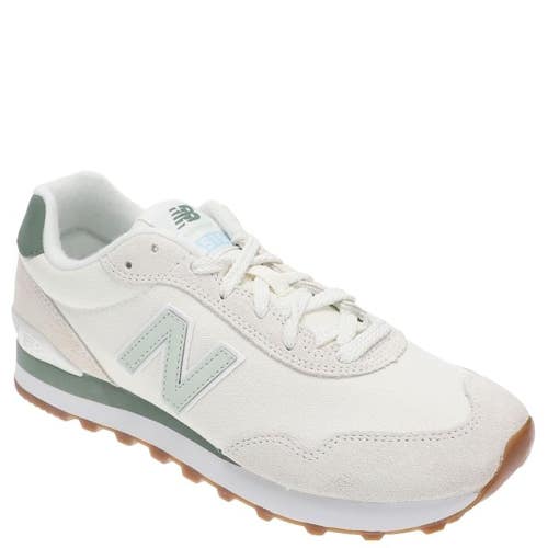 New Balance 515 WL515NAB Sneaker Women's 6.5 White Green Lifestyle Shoes HAWK968