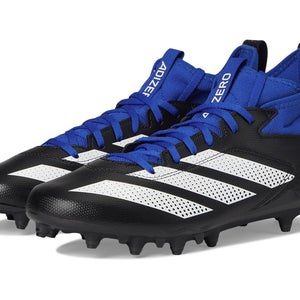 Adidas Adizero Impact.2 IE3983 Men's US 6.5 Black Blue Football Cleats HAWK1008