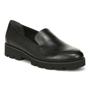 Vionic Kensley H9623L6004 Loafer Women's 8 Black Leather Slip On Flats HAWK1107