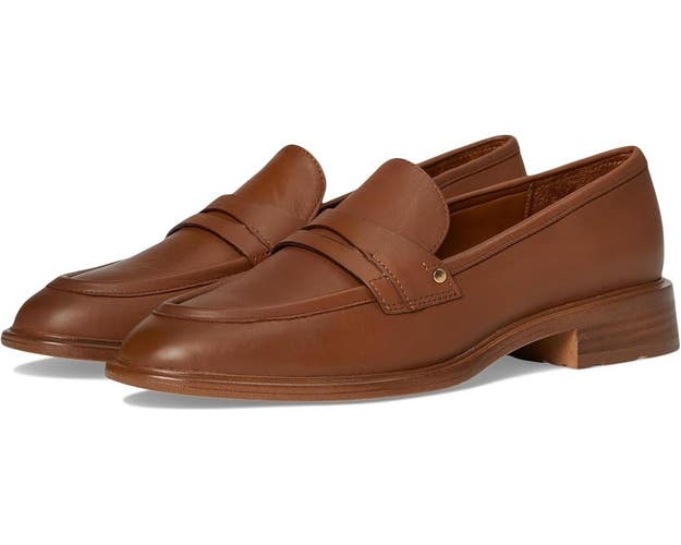 Franco Sarto Edith 2 I5739L4202 Loafers Women's 6.5 Brown Casual Shoes HAWK1199