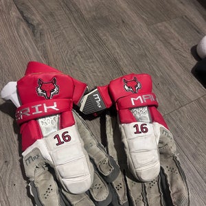 Marist issued Maverik Max Lacrosse Gloves 13" (Used)
