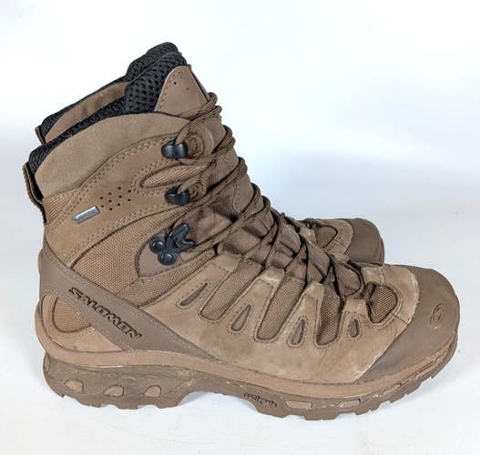 Salomon Quest 4D Gore-Tex GTX Forces Tactical Boots  Navajo Tan Men's Size: 9.5