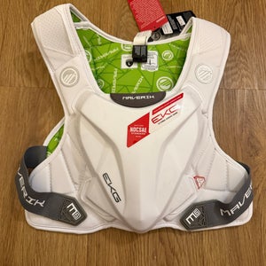 Large Adult Maverik M6 EKG Shoulder Pads (New)