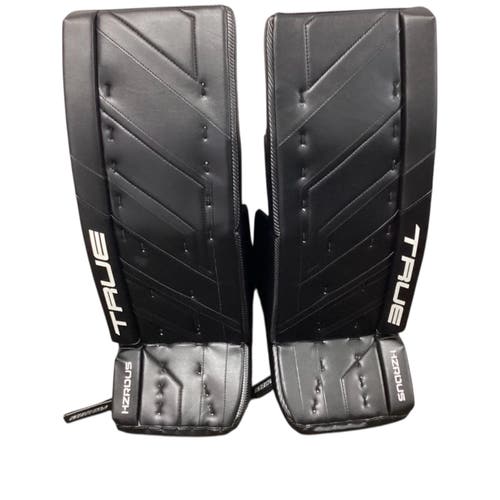 New 33"plus 2 True HZRDUS 7X4 Goalie Leg Pads-Black
