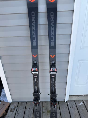 Men's Blizzard  Firebird 178 cm Skis With Integrated Demo Bindings (Used)