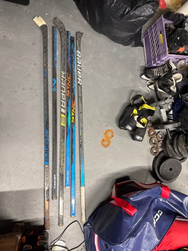 Senior Bauer Nexus Sync Right Handed Hockey Stick P92 77 Flex (Used)