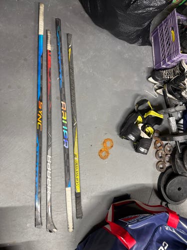 Senior Bauer Nexus Sync Right Handed Hockey Stick P92 77 Flex (Used)