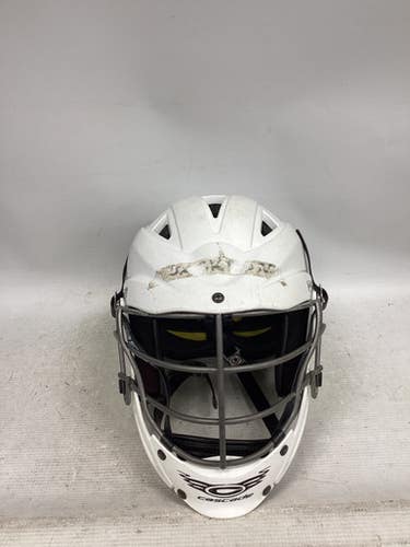 Used Cascade CS-R Lacrosse Helmet White One Size 11851-S000042243
