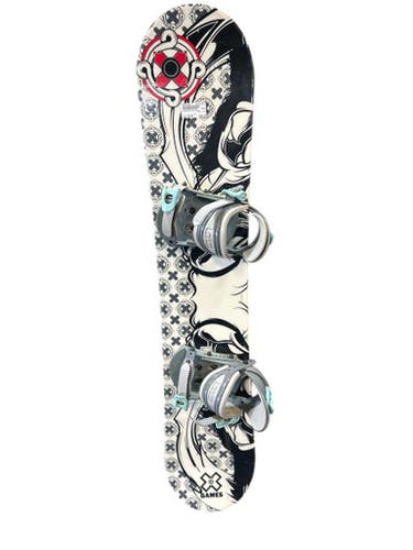 Used X-GAME Boys Board/Binding Black And White 132 cm 11873-S000229309