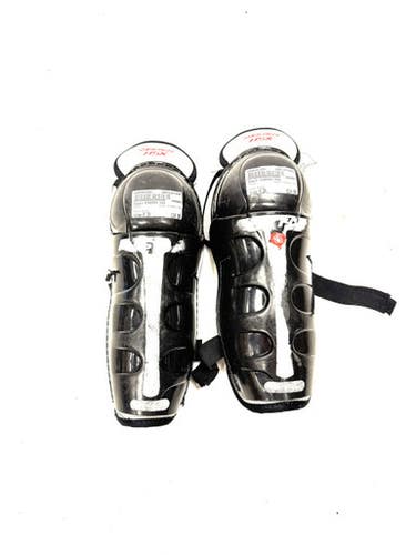 Used Eagle SYNERGY HSX Junior Shin Guards Black 9" 11860-S000303391