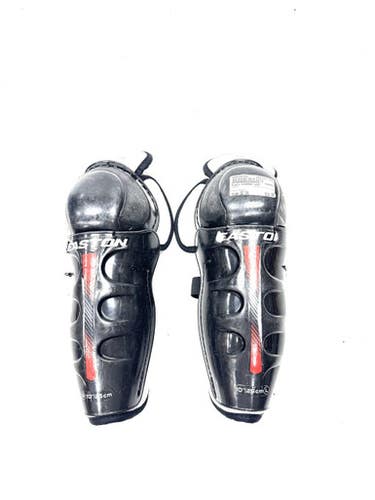 Used Eagle SYNERGY HSX Junior Shin Guards Black 10" 11860-S000303392