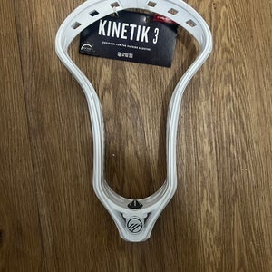 Maverik Kinetik 3 White Unstrung Head (Brand New with Tags)
