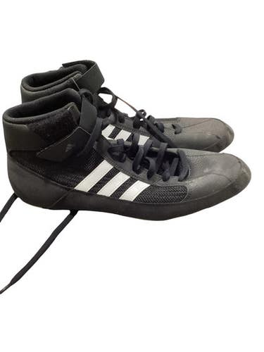 Used Adidas Wrestling Shoes Black Senior 12 11347-S000262284