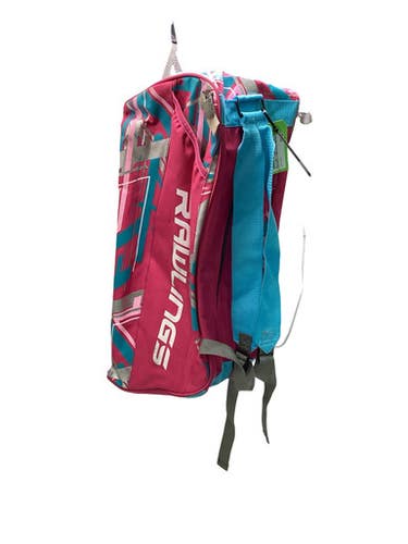Used Rawlings 2 BAT BACK PACK BB/SB Player Backpack Pink 11347-S000262277