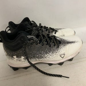 Used Under Armour Jr FB Cleats White Junior 05 11823-S000036856