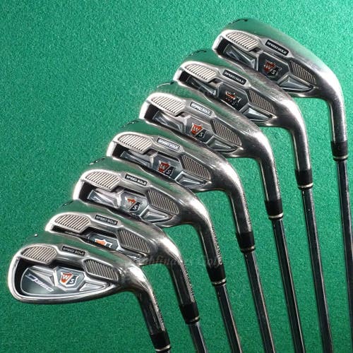 Wilson Staff D350 5-GW Iron Set Factory FST SL80 Steel Stiff