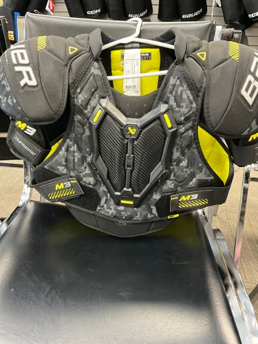 Large Intermediate Bauer Supreme M3 Shoulder Pads (New)
