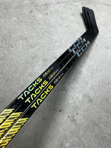 3 PACK 85 Flex P92M Senior CCM TACKS AS-VI Pro Left Hand Hockey Stick Pro Stock (New) NHL