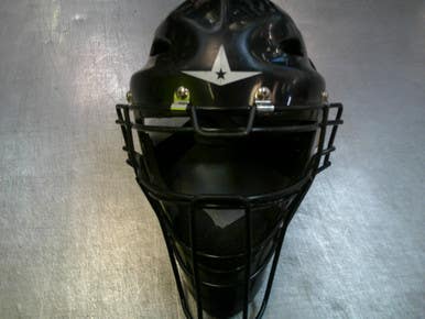 Used All-Star HELMET Catchers Helmet w/Mask Black SM 11339-S000197896