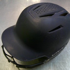 Used Evoshield HELMET Batting Helmet w/Mask Navy Blue SM 11339-S000197892