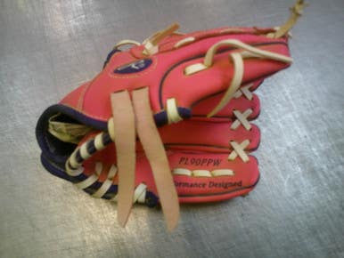 Used Rawlings PLAYER SERIES BB/SB Glove RH Throw Pink 9" 11339-S000197879
