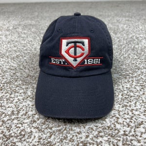 Minnesota Twins Hat Cap Strap Back Mens One Size Blue MLB Baseball Nike Dad Logo