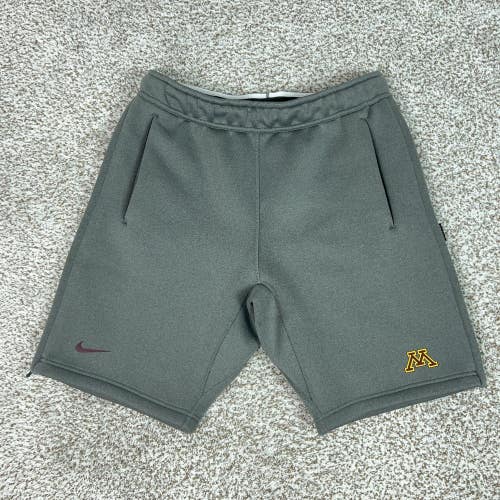 Minnesota Golden Gophers Shorts Men Medium Gray NCAA Football Nike On Field NCAA