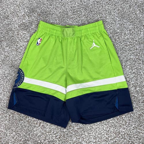 Minnesota Timberwolves Shorts Mens 38 Green Basketball Nike Jordan Team Issued