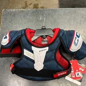 Medium Youth CCM Next Shoulder Pads (New)