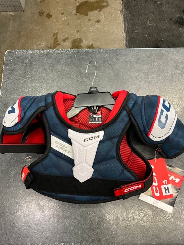 Medium Youth CCM Next Shoulder Pads (New)